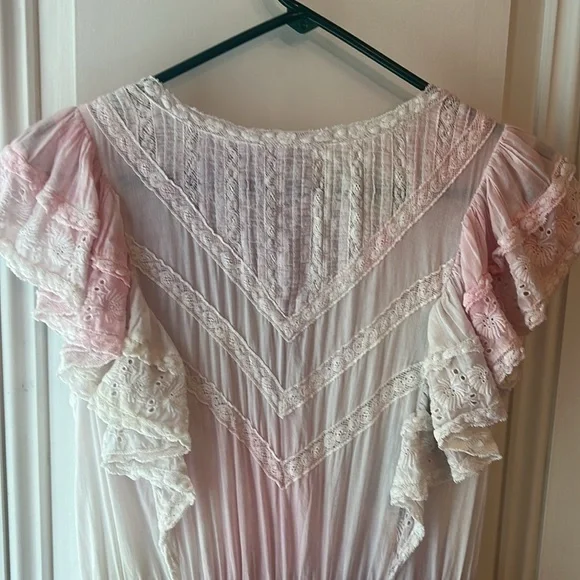 Love Shack Fancy tiered ruffle mini dress - Picture 7 of 14